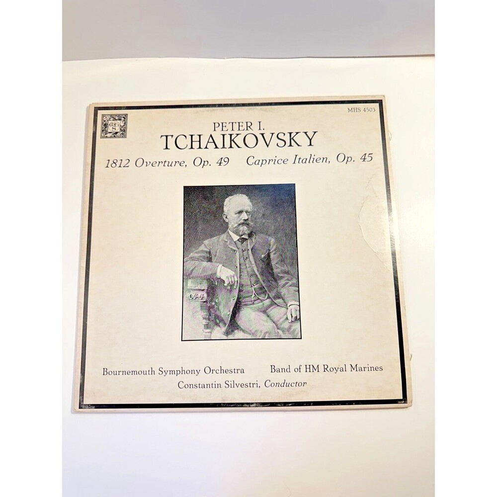 Tchaikovsky 1812 Overture Op 49 Caprice Italien Op 45 Vinyl Record  MHS 4503
